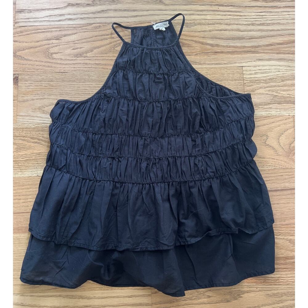 Anthropologie Pilcro Smocked Sleeveless Top - Picture 2 of 7